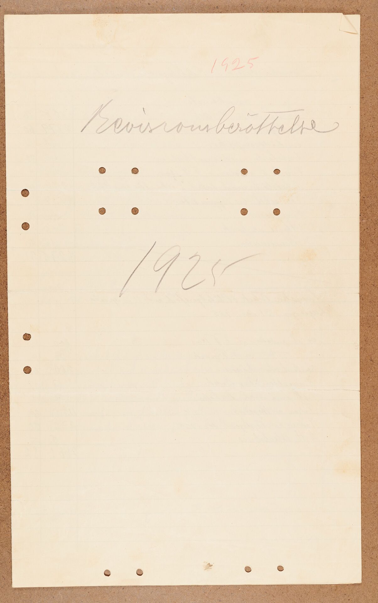 Bleck- och Plåtslagareförbundet avd 011 Uppsala - financial statement (1925)