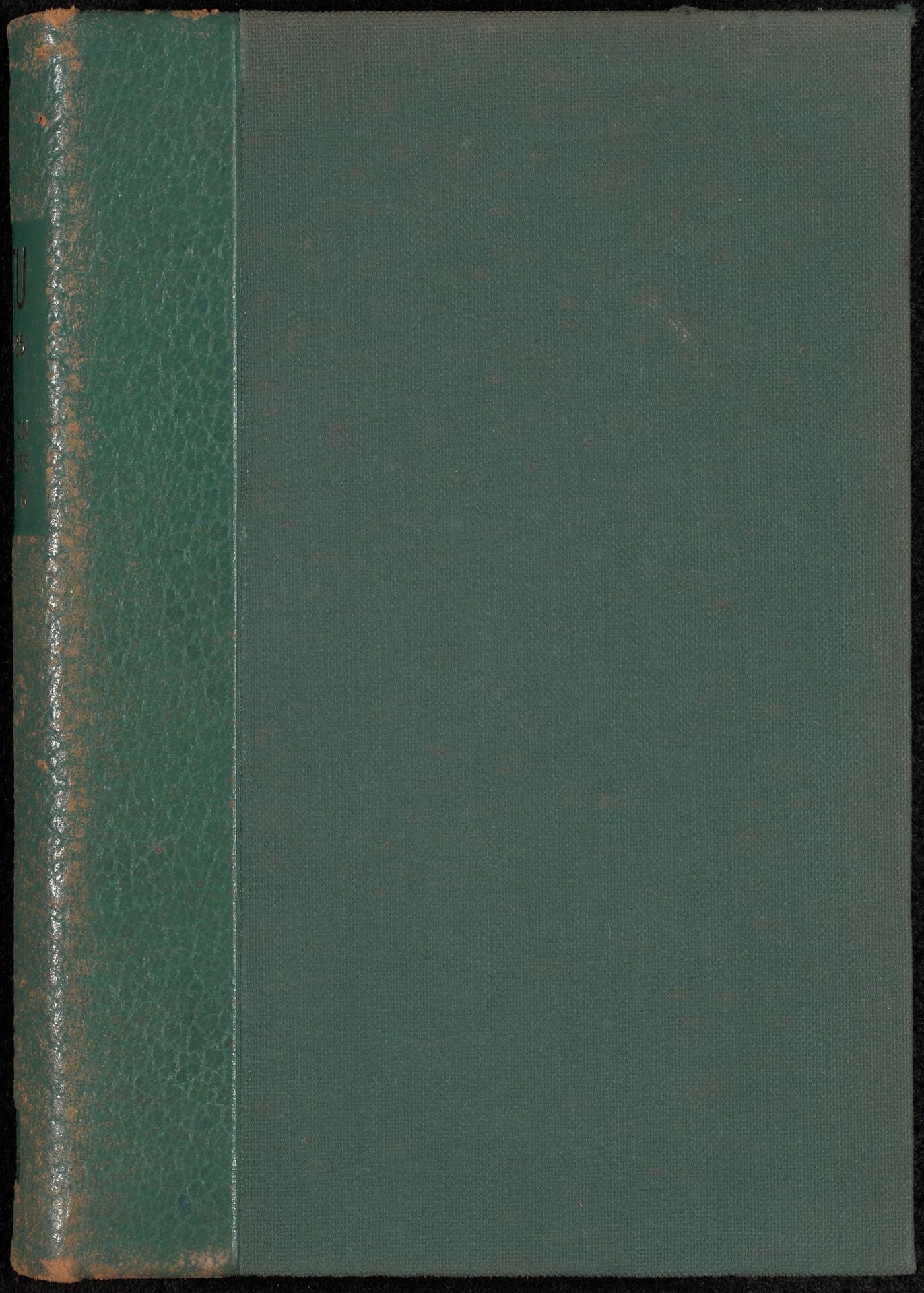 The activities of the International Federation of Trade Unions 1933-1935